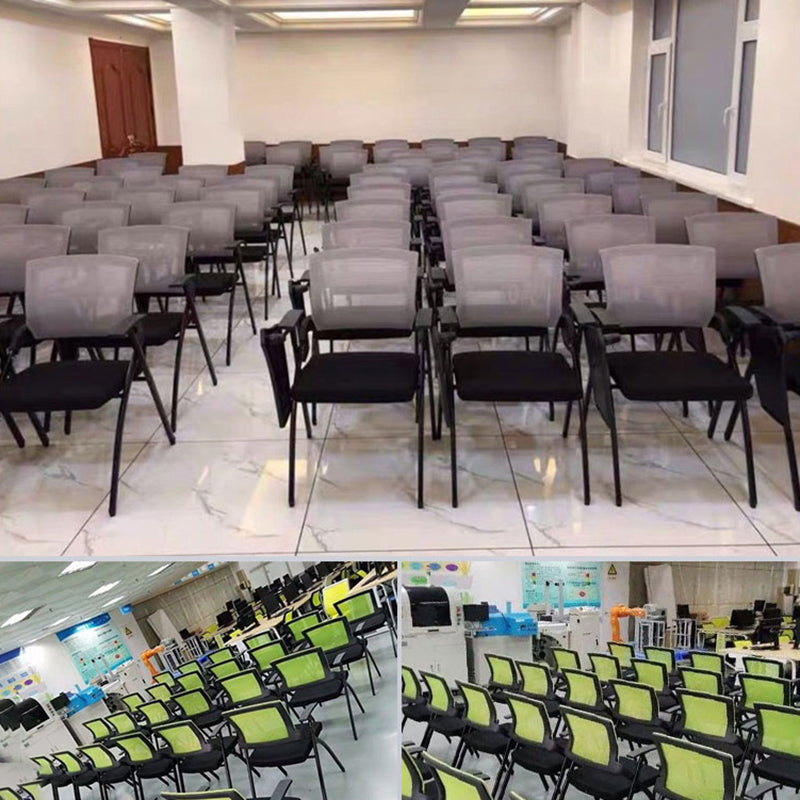 Mesh Mid Back Conference Chair Contemporary Ergonomic Arms Office Chair Clearhalo 'furn' 'furn_office_chair' 'Furniture' 'Office Chairs' 'Office Furniture' 'office_chair' 5368433