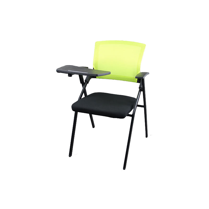 Mesh Mid Back Conference Chair Contemporary Ergonomic Arms Office Chair Green-Black Small Writing Pad 1 Piece Clearhalo 'furn' 'furn_office_chair' 'Furniture' 'Office Chairs' 'Office Furniture' 'office_chair' 5368439