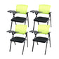 Mesh Mid Back Conference Chair Contemporary Ergonomic Arms Office Chair Green-Black Small Writing Pad 4 Piece Set Clearhalo 'furn' 'furn_office_chair' 'Furniture' 'Office Chairs' 'Office Furniture' 'office_chair' 5368441