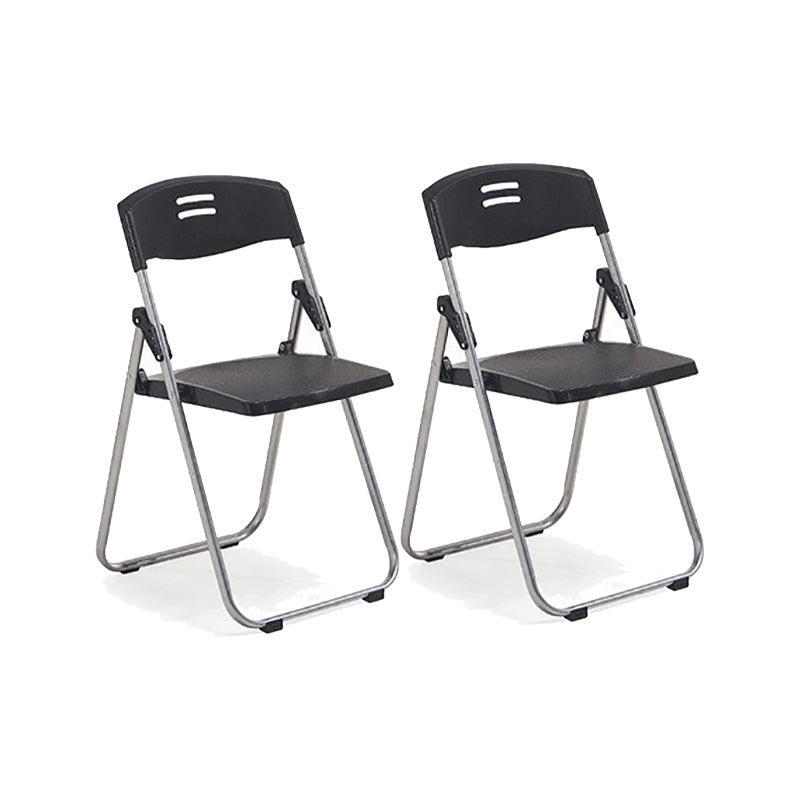 Moderne armloze conferentiestoel Plastic Low Back Folding Chair