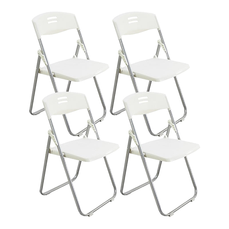 Moderne armloze conferentiestoel Plastic Low Back Folding Chair