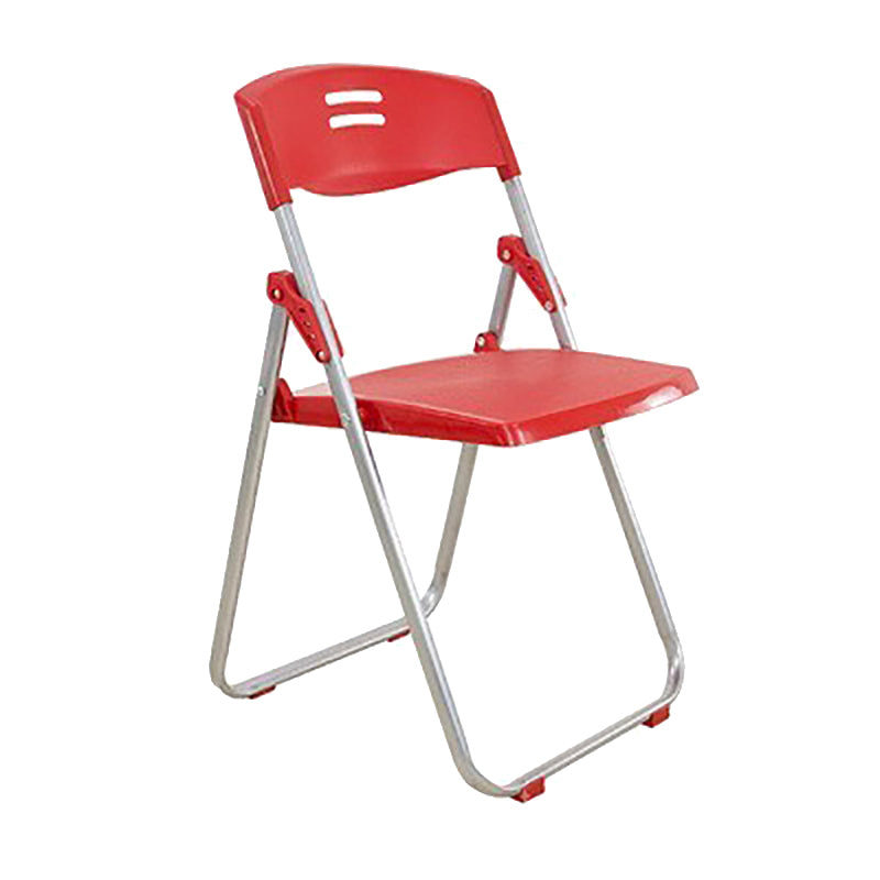 Moderne armloze conferentiestoel Plastic Low Back Folding Chair