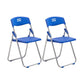 Moderne armloze conferentiestoel Plastic Low Back Folding Chair
