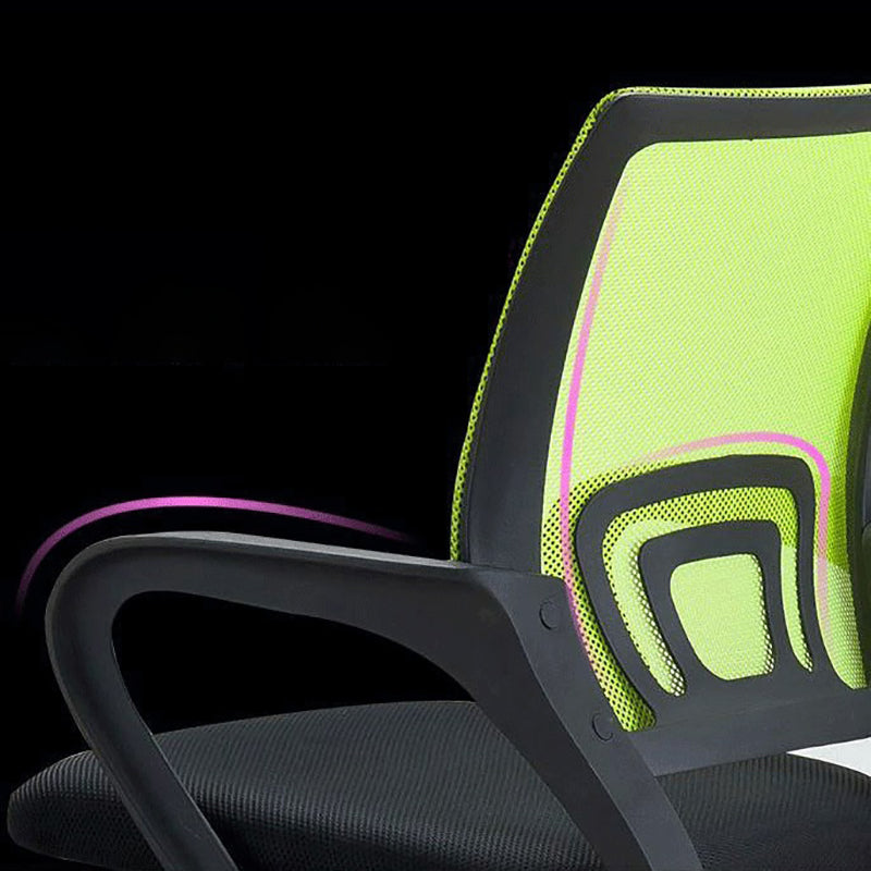 Fixed Arms Bureau Stoel Hedendaagse Mid Back Home Taakstoel