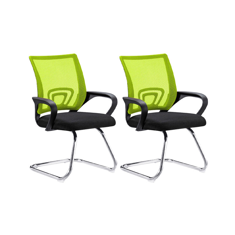 Fixed Arms Bureau Stoel Hedendaagse Mid Back Home Taakstoel