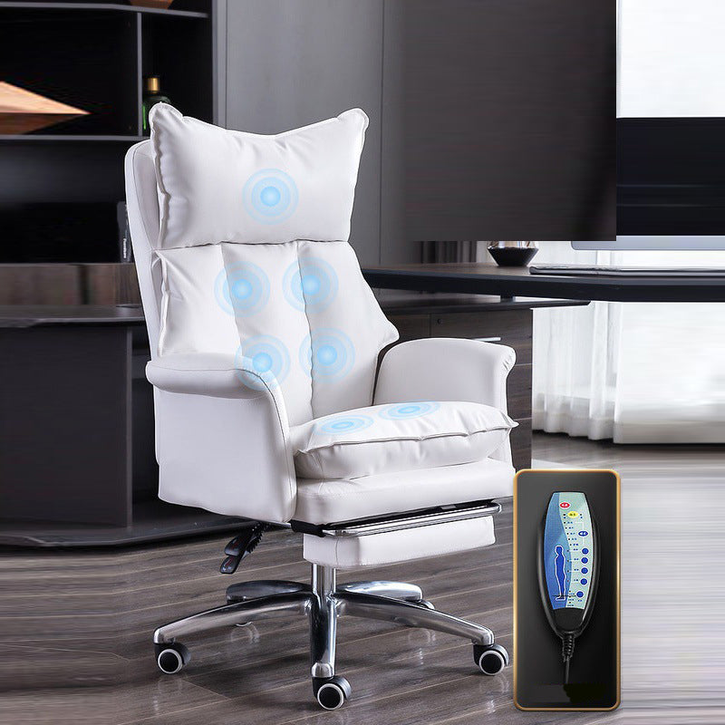 Sedia da task imbottita con armi imbottite moderna sedia da ufficio con ruote