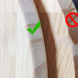 Contemporary Wood Bookshelf Open Back Bookcase for Home Office