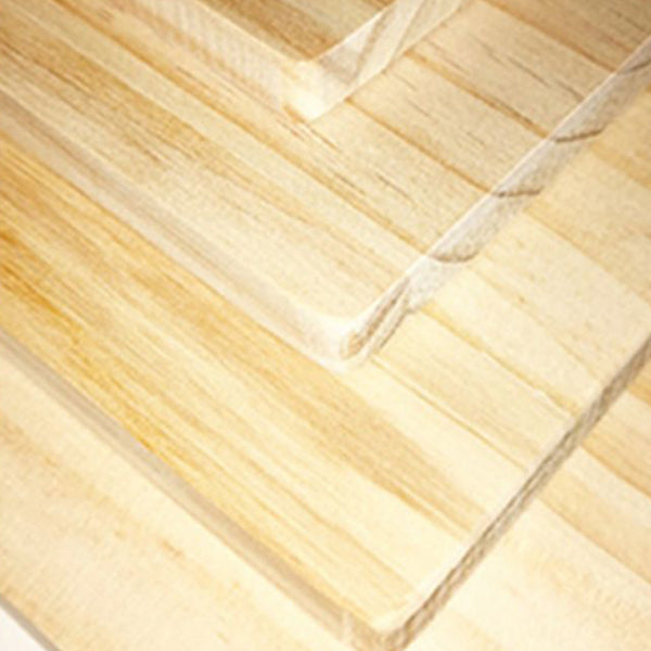 Contemporary Wood Bookshelf Open Back Bookcase for Home Office