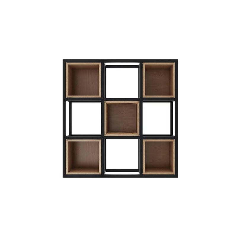 Estantería de estilo moderno estantería de madera de pino montada en la pared para la oficina en casa