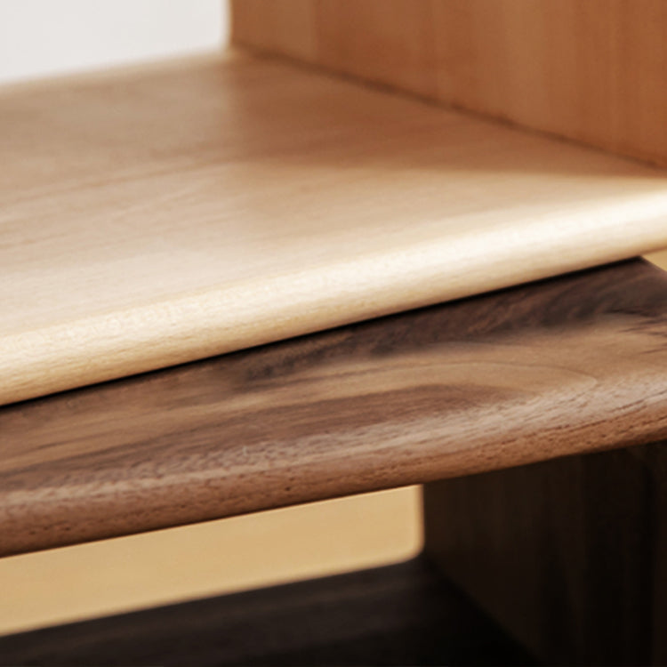 Contemporary Solid Wood Bookshelf Open Back Bookcase for Home Office Clearhalo 'Bookcases' 'furn' 'furn_bookcases' 'Furniture' 'Office Furniture' 5369080