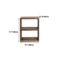 Contemporary Solid Wood Bookshelf Open Back Bookcase for Home Office Clearhalo 'Bookcases' 'furn' 'furn_bookcases' 'Furniture' 'Office Furniture' 5369089