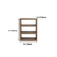 Contemporary Solid Wood Bookshelf Open Back Bookcase for Home Office Clearhalo 'Bookcases' 'furn' 'furn_bookcases' 'Furniture' 'Office Furniture' 5369090