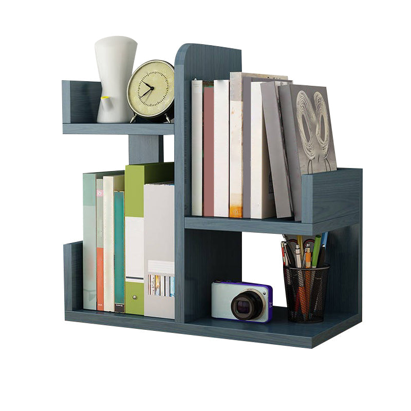 Contemporary Style Engineer Wood Bookshelf Open Back Bookcase for Home Office Clearhalo 'Bookcases' 'furn' 'furn_bookcases' 'Furniture' 'Office Furniture' 5369095