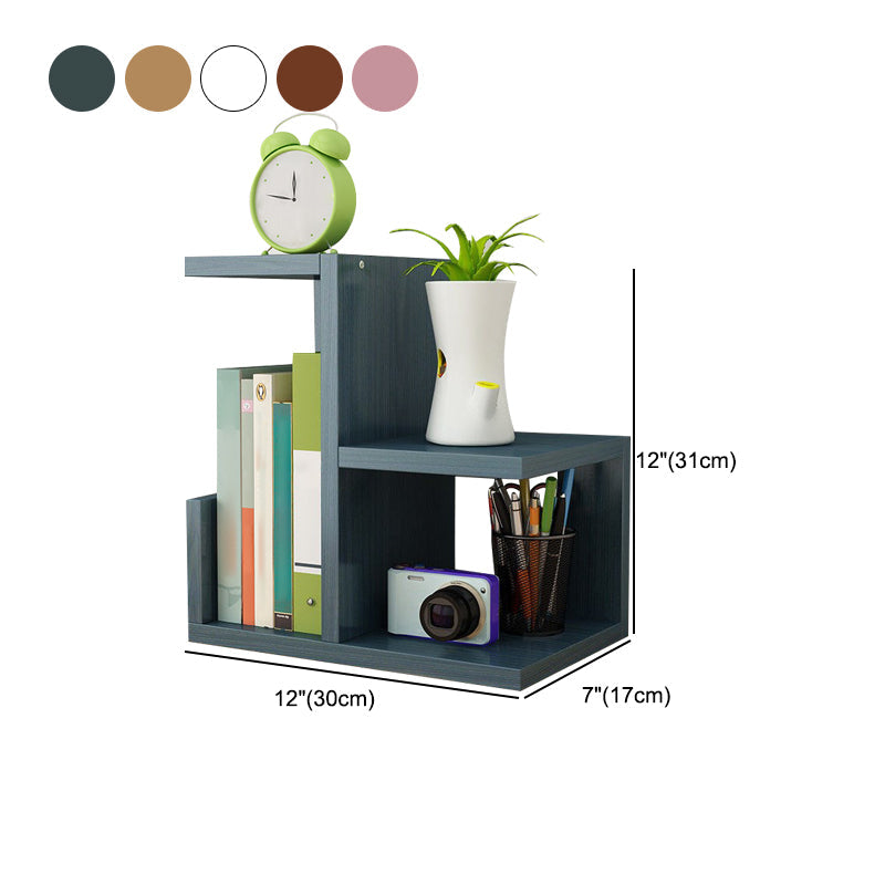 Contemporary Style Engineer Wood Bookshelf Open Back Bookcase for Home Office Clearhalo 'Bookcases' 'furn' 'furn_bookcases' 'Furniture' 'Office Furniture' 5369105