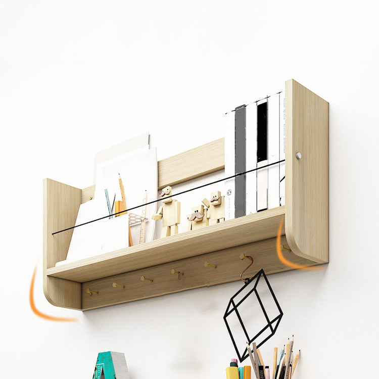 Bibliothèque murale à dos fermé contemporain pour le bureau à domicile