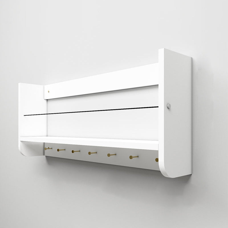 Bibliothèque murale à dos fermé contemporain pour le bureau à domicile