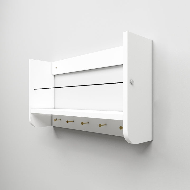 Bibliothèque murale à dos fermé contemporain pour le bureau à domicile