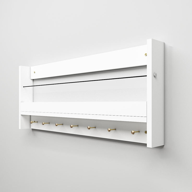 Bibliothèque murale à dos fermé contemporain pour le bureau à domicile