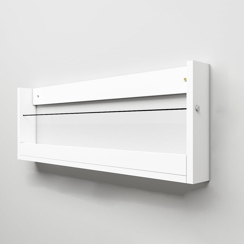 Bibliothèque murale à dos fermé contemporain pour le bureau à domicile