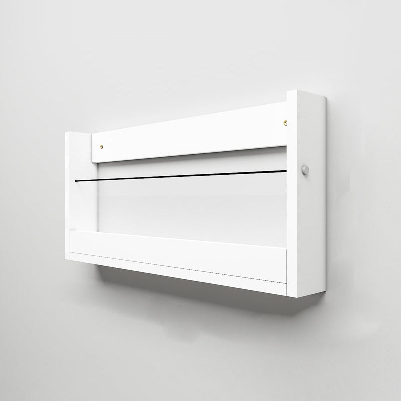 Bibliothèque murale à dos fermé contemporain pour le bureau à domicile