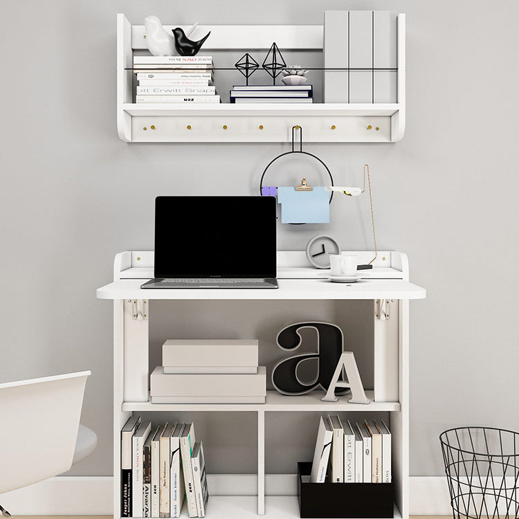 Bibliothèque murale à dos fermé contemporain pour le bureau à domicile