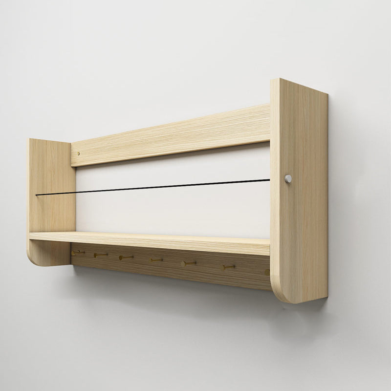 Bibliothèque murale à dos fermé contemporain pour le bureau à domicile