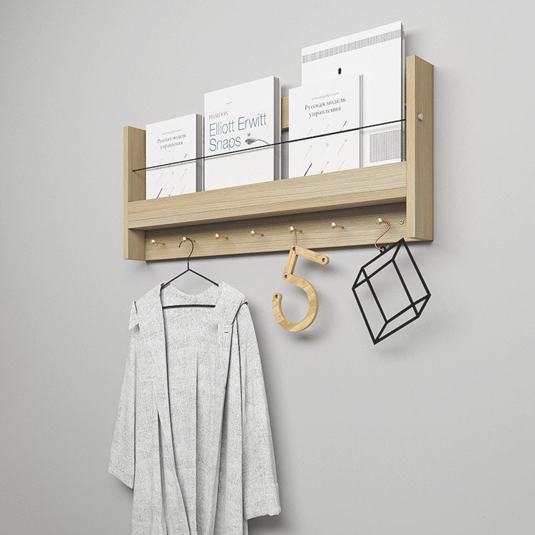 Bibliothèque murale à dos fermé contemporain pour le bureau à domicile