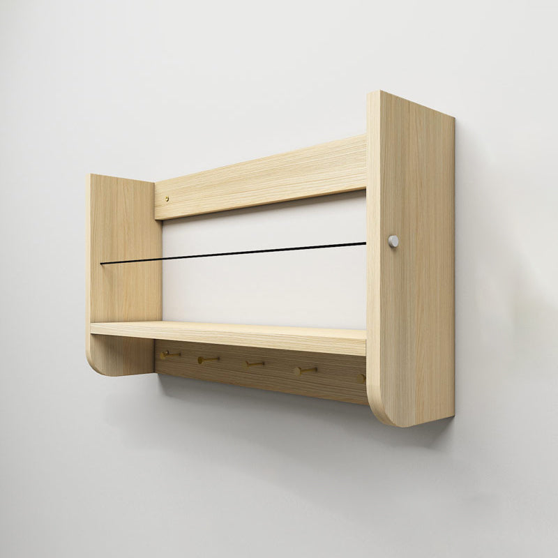 Bibliothèque murale à dos fermé contemporain pour le bureau à domicile