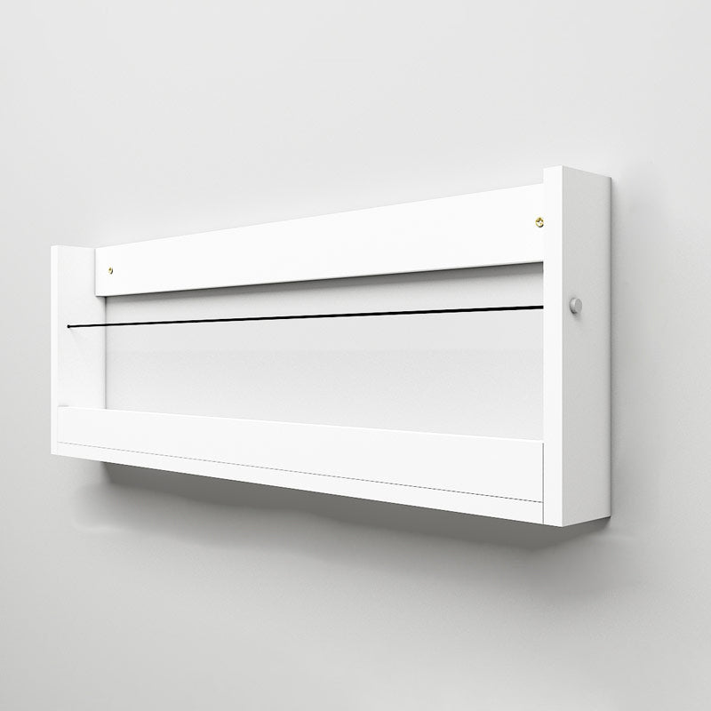 Bibliothèque murale à dos fermé contemporain pour le bureau à domicile