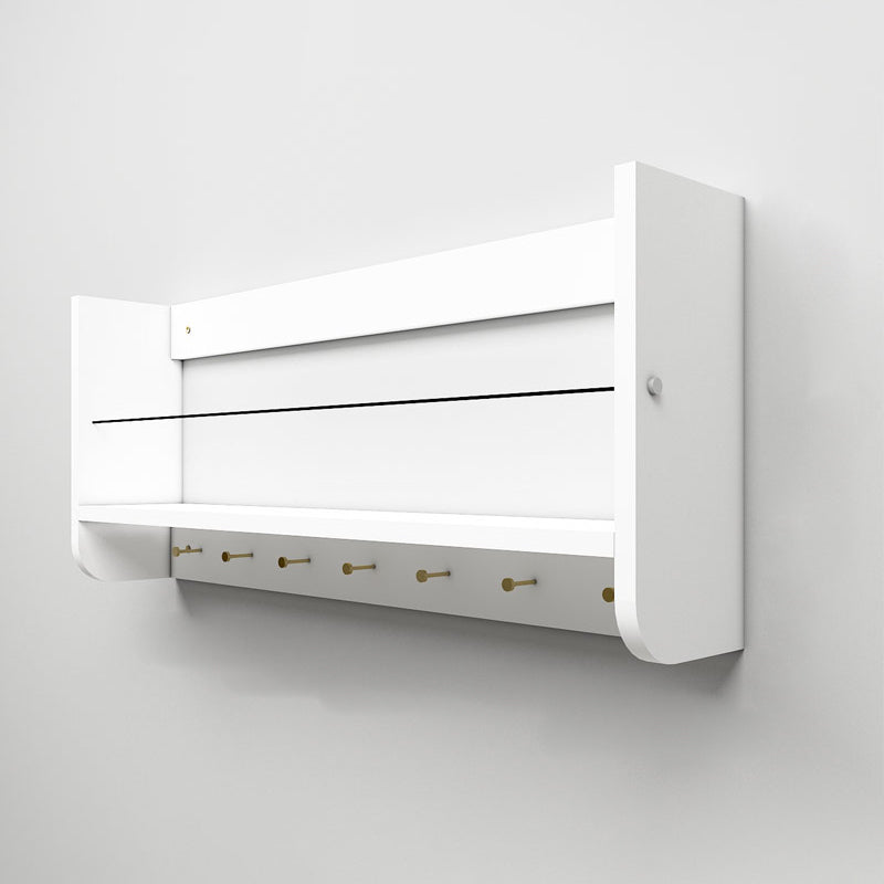 Bibliothèque murale à dos fermé contemporain pour le bureau à domicile