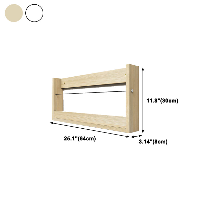 Bibliothèque murale à dos fermé contemporain pour le bureau à domicile