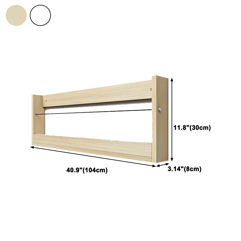 Bibliothèque murale à dos fermé contemporain pour le bureau à domicile
