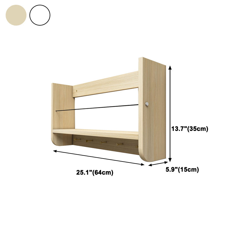 Bibliothèque murale à dos fermé contemporain pour le bureau à domicile