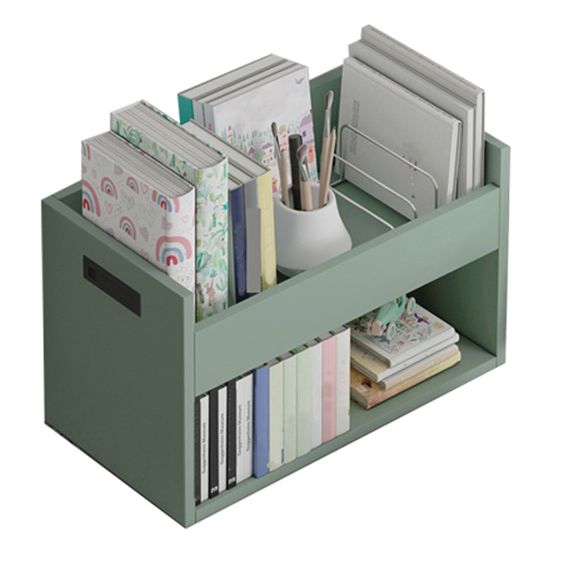 Contemporary Wood Bookshelf Closed Back Bookcase for Home Office Clearhalo 'Bookcases' 'furn' 'furn_bookcases' 'Furniture' 'Office Furniture' 5369173