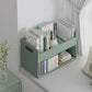 Contemporary Wood Bookshelf Closed Back Bookcase for Home Office 23.6"L x 12.6"W x 14.2"H Green 2 Clearhalo 'Bookcases' 'furn' 'furn_bookcases' 'Furniture' 'Office Furniture' 5369174