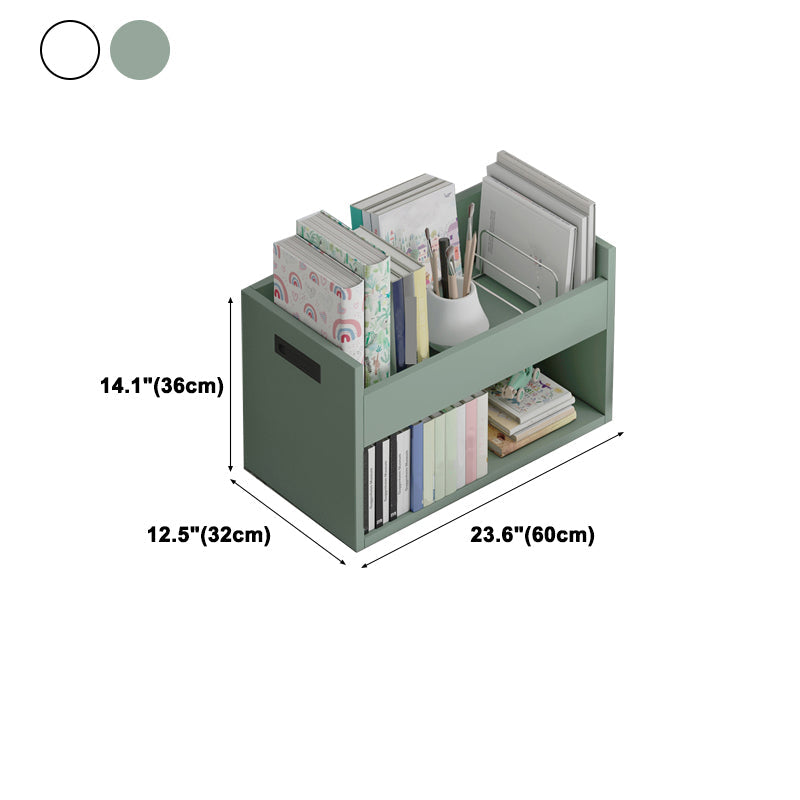 Contemporary Wood Bookshelf Closed Back Bookcase for Home Office Clearhalo 'Bookcases' 'furn' 'furn_bookcases' 'Furniture' 'Office Furniture' 5369187