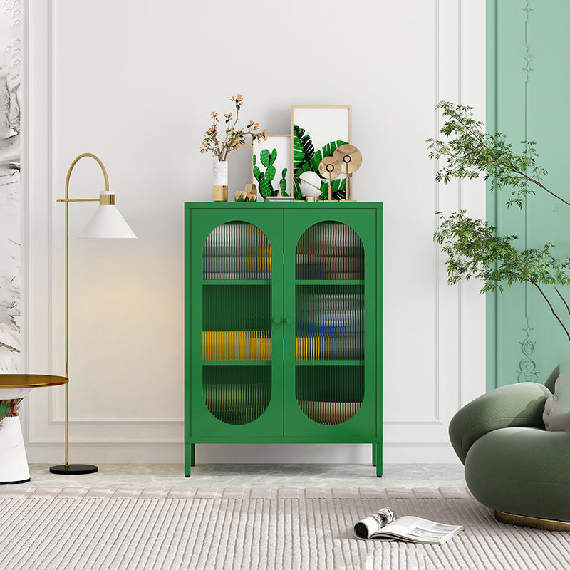 Modern Style Bookshelf Closed Back Bookcase with Door for Office Clearhalo 'Bookcases' 'furn' 'furn_bookcases' 'Furniture' 'Office Furniture' 5369210