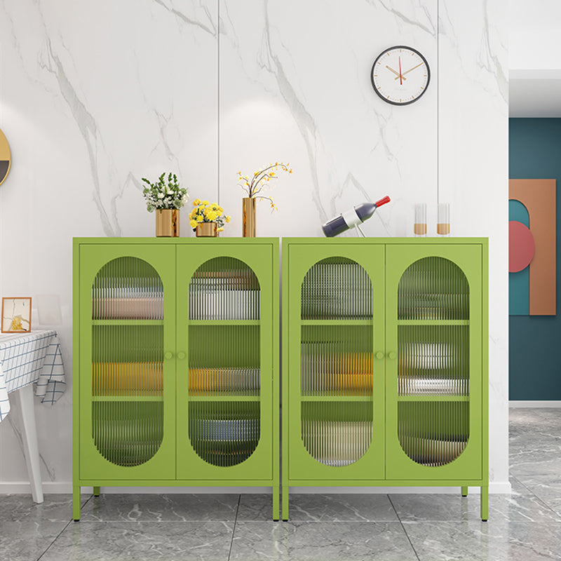 Modern Style Bookshelf Closed Back Bookcase with Door for Office Clearhalo 'Bookcases' 'furn' 'furn_bookcases' 'Furniture' 'Office Furniture' 5369216