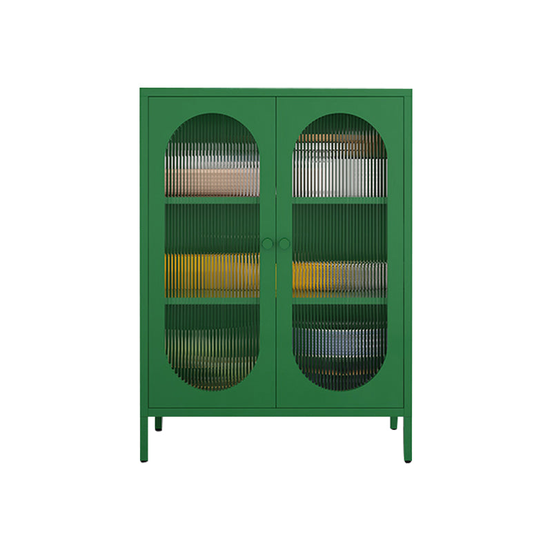 Modern Style Bookshelf Closed Back Bookcase with Door for Office 31"L x 14"W x 40"H Green Clearhalo 'Bookcases' 'furn' 'furn_bookcases' 'Furniture' 'Office Furniture' 5369221