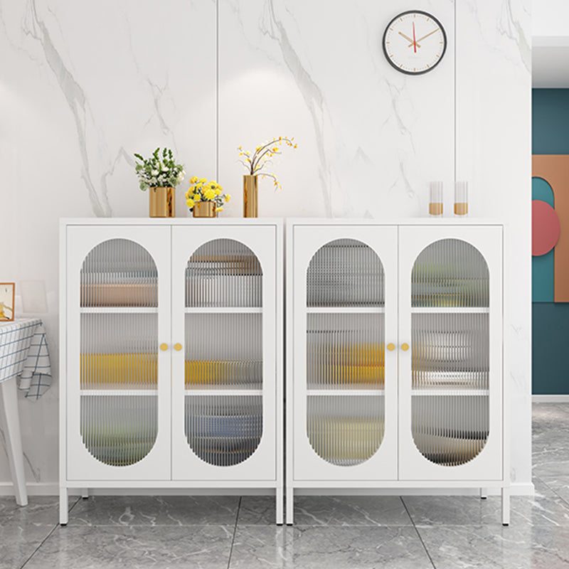 Modern Style Bookshelf Closed Back Bookcase with Door for Office Clearhalo 'Bookcases' 'furn' 'furn_bookcases' 'Furniture' 'Office Furniture' 5369227