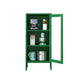 Modern Style Bookshelf Closed Back Bookcase with Door for Office 19.7"L x 13.8"W x 41.7"H Green Clearhalo 'Bookcases' 'furn' 'furn_bookcases' 'Furniture' 'Office Furniture' 5369233