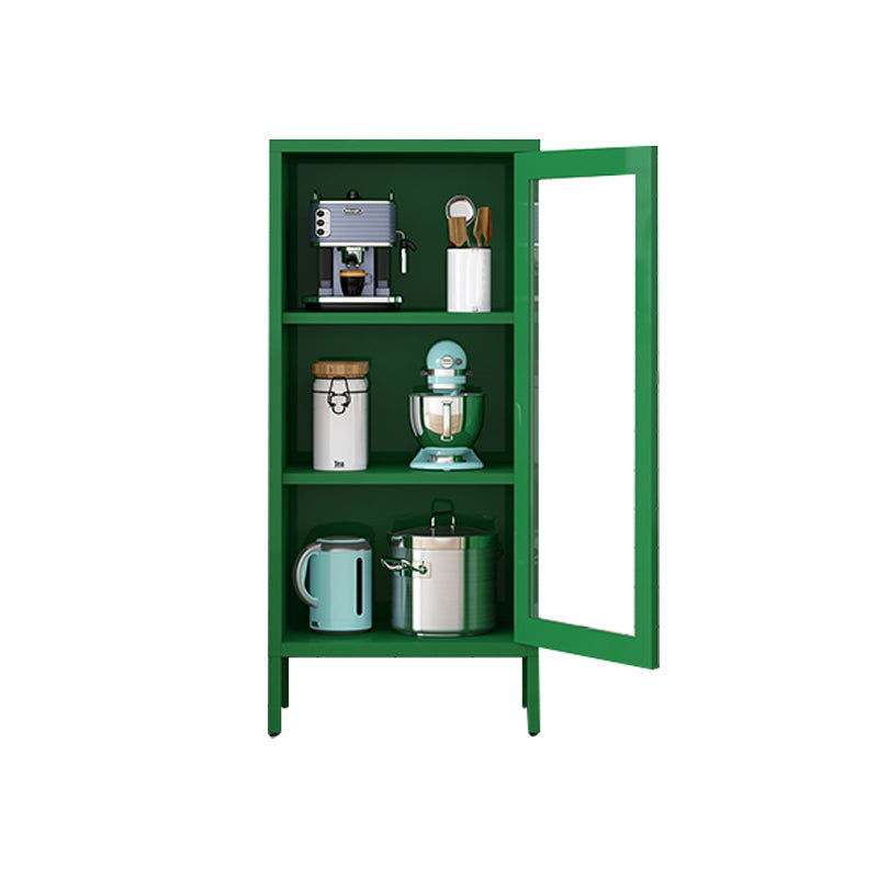 Modern Style Bookshelf Closed Back Bookcase with Door for Office 19.7"L x 13.8"W x 41.7"H Green Clearhalo 'Bookcases' 'furn' 'furn_bookcases' 'Furniture' 'Office Furniture' 5369233