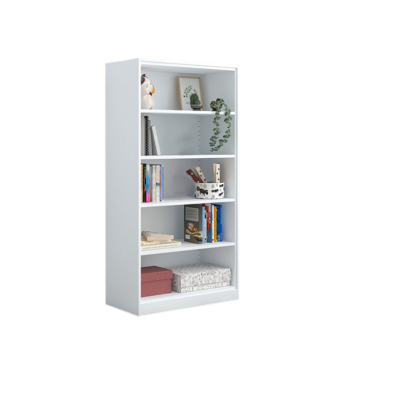 Closed Metal Bookshelf Modern Home Living Room Rectangular Bookcase