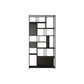 Metal Rectangle Open Bookcase Scandinavian Home Office Etagere Bookcase