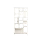 Metal Rectangle Open Bookcase Scandinavian Home Office Etagere Bookcase