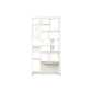 Metal Rectangle Open Bookcase Scandinavian Home Office Etagere Bookcase