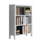 Standard Solid Wood Bookshelf Scandinavian Closed Back Bookcase