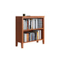 Standard Solid Wood Bookshelf Scandinavian Closed Back Bookcase