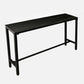 Modern Rectangle Bar Dining Table Stone Bar Table with Trestle Base Clearhalo 'Bar Furniture' 'Bar Tables' 'bar_tables' 'furn' 'furn_bar_tables' 'Furniture' 'Kitchen & Dining Furniture' 5370638