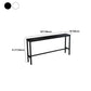 Modern Rectangle Bar Dining Table Stone Bar Table with Trestle Base Clearhalo 'Bar Furniture' 'Bar Tables' 'bar_tables' 'furn' 'furn_bar_tables' 'Furniture' 'Kitchen & Dining Furniture' 5370642